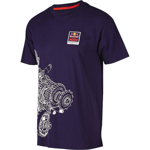 Red Bull KTM Factory Racing Engine Tee Navy