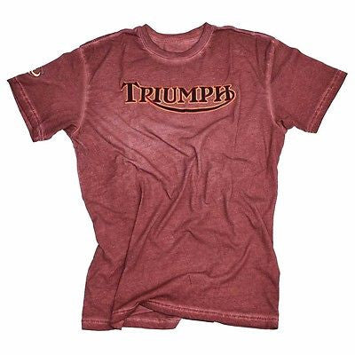 NEW TRIUMPH UHL WILD ONE T-SHIRT MEN'S STAIN WASH TEE NOW $59.99 FREE SHIPPING!