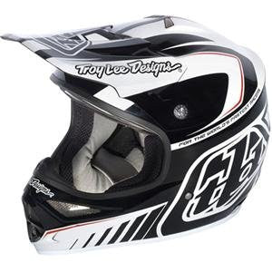 Troy Lee Designs Air Delta Helmet - X-Large/White/Black