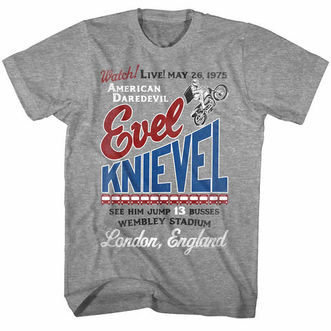 Evel Knievel 13 Busses T-shirt