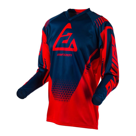 ANSWER RACING A19 SYNCRON DRIFT MX JERSEY RED/BLUE