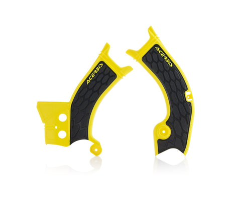 X-Grip Frame Guards Yellow/Black Suzuki RM-Z450 2018-2023