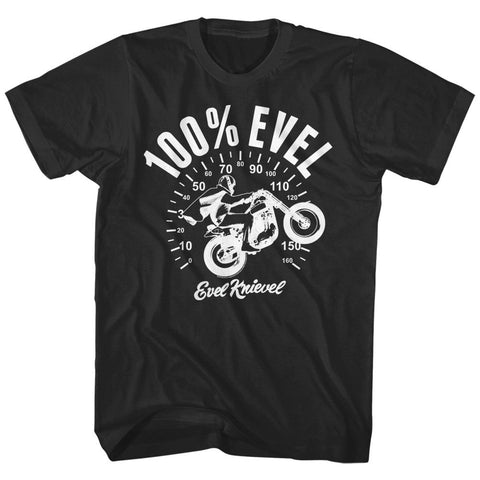 Evel Knievel 100% EVEL T-shirt